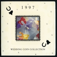 영국 1997년 웨딩 컬렉션 9종 주화 세트 &ndash; 로열 민트 공식 발행