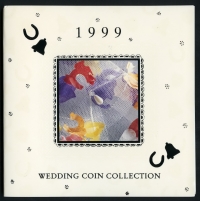 영국 1999년 웨딩 컬렉션 8종 주화 세트 &ndash; 로열 민트 공식 발행
