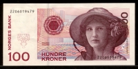 노르웨이 Norway 1998 100 Kroner P47a 미사용