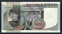 이탈리아 Italy 1982 10000 Lire,P106b,미사용
