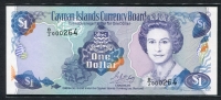 케이만 Cayman Islands 1996 1 Dollar,P16b,미사용