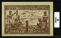 프랑스령 서아프리카 French West Africa 1944 1 Franc, P34a, 준미사용+미사용