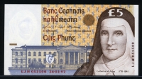 아일랜드 Ireland Republic 1994-1999(1997) 5 Pounds P75b 준미사용