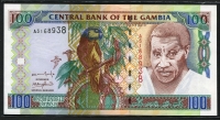 감비아 Gambia 2001 100Dalasis,P24, 미사용