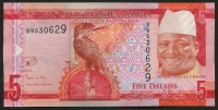 감비아 Gambia 2015 5 Dalasis P31 미사용