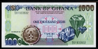 가나 Ghana 1991 1000Cedis,P29a, 미사용