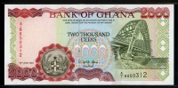 가나 Ghana 1994 2000Cedis,P30a, 미사용