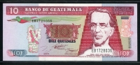 과테말라 Guatemala 1994 10Quetzales,P91,미사용