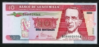 과테말라 Guatemala 1998 10 Quetzales,P101, 미사용