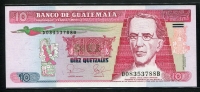 과테말라 Guatemala 2006,10Quetzales,P111,미사용