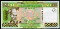기니 Guinea 2006 500 Francs P39a 미사용