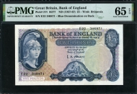 영국 Great Britain 1957-1967 5 Pounds P371 PMG 65 EPQ 완전미사용