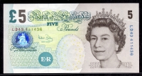 영국 Great Britain 2002(2004) 5Pounds P391c,A.Bailey,미사용