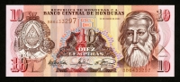 온두라스 Honduras 2003 10Lempiras,P86b,미사용
