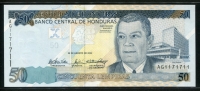 온두라스 Honduras 2004 50 Lempiras, P94a, 레이더 노트, 미사용