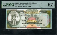 아이티 Haiti 2003 250 Gourdes P269b PMG 67 EPQ Superb 완전미사용