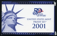 미국 2001년 현행주화 프루프 세트 (10종 풀세트)