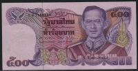 태국 Thailand 1988-1996 500 Baht,P91,미사용
