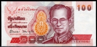 태국 Thailand 1994 100 Baht,P97, 미사용
